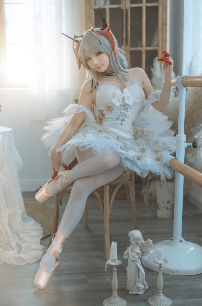 图片[2]-是三不是世w – NO.45 明日方舟-W芭蕾[27P-190MB]-蜜桃啵啵